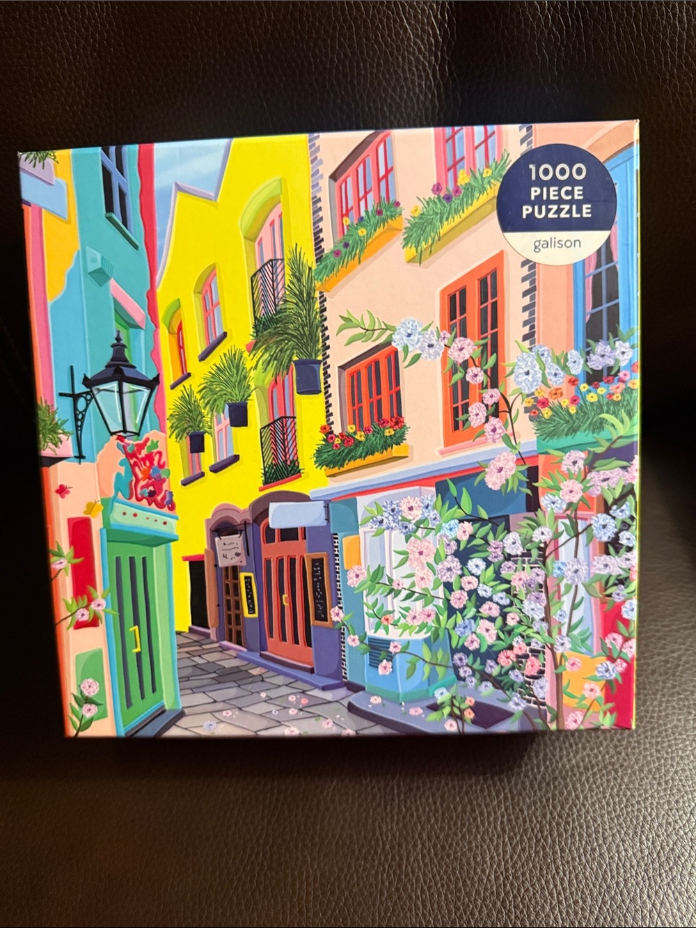 Galison London Passage 1000-piece jigsaw puzzle. Complete with poster